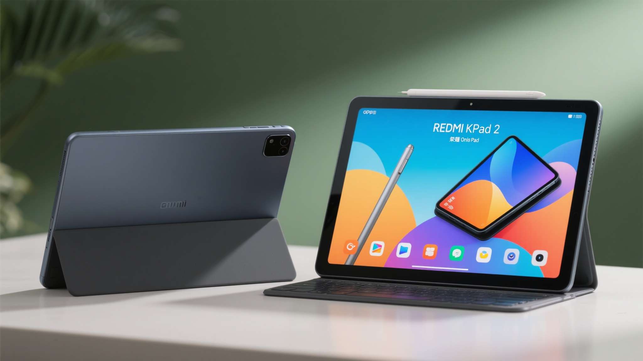 REDMI K Pad 2今日官宣:超强天玑9500!屏幕重大升级 以近期热销的同价位竞品为例,荣耀平板和OPPO OnePlus Pad在屏幕素质